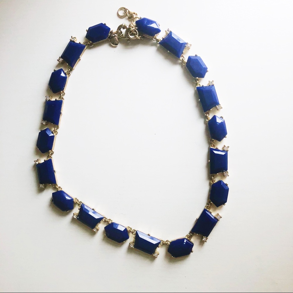J.Crew Cobalt statement necklace